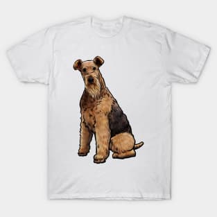 Airedale Terrier Dog T-Shirt